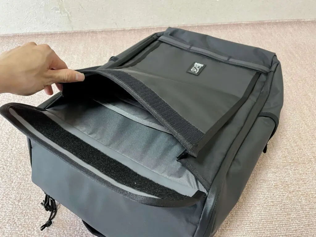 13VOLCAN BACKPACK PLUS マジックテープ