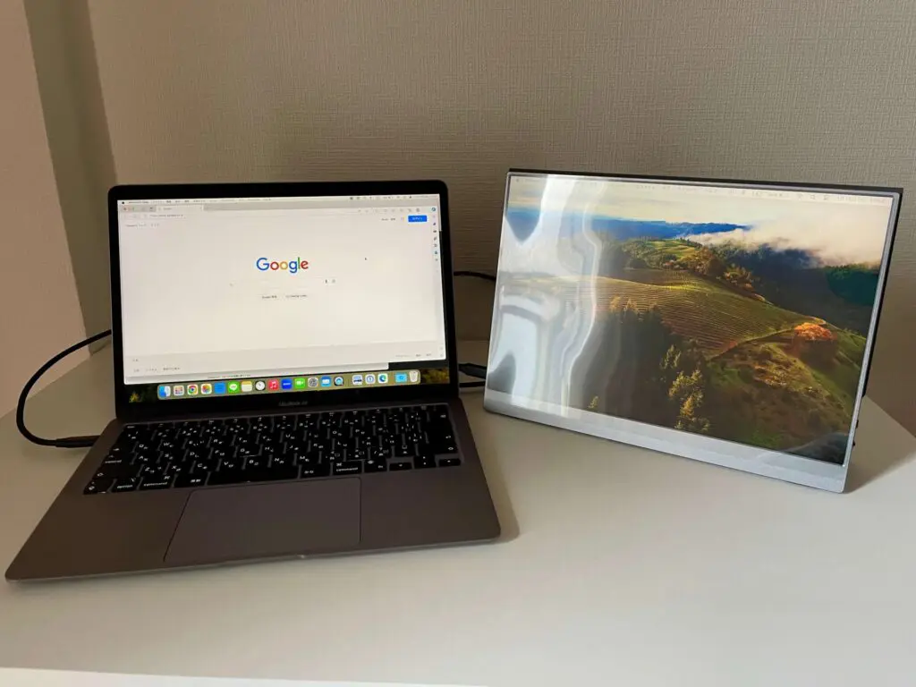 軽量】モバイルモニターkksmart NK-135をレビュー