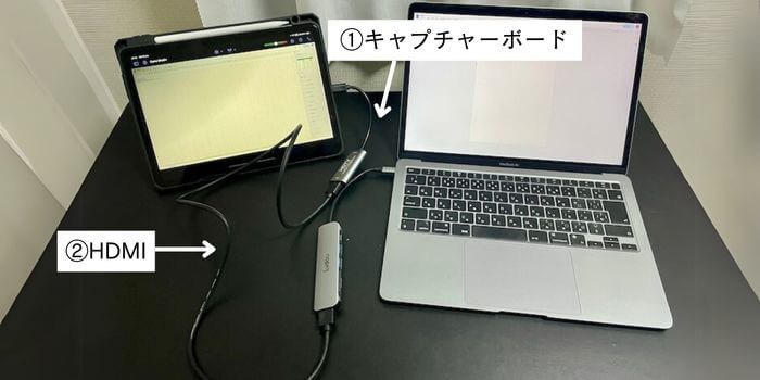 iPad　外部モニター　接続方法