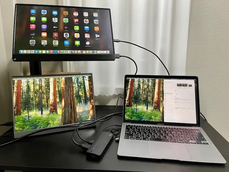 MacBookも！】ノートパソコンで3画面にする方法 | モバジョー(モバイル