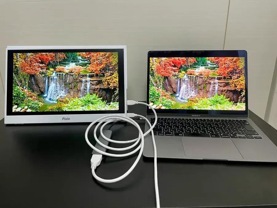 Pixio PX160 Wave画面比較2