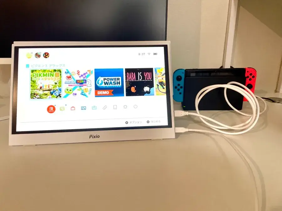 Pixio PX160 Wave スイッチHDMI