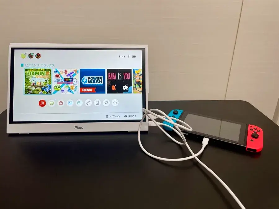 Pixio PX160 Waveスイッチtype-c