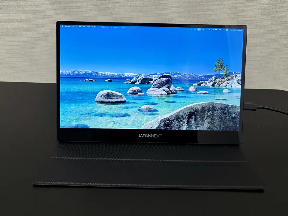 1JAPANNEXT_JNMDOLED1331UHDRT正面_