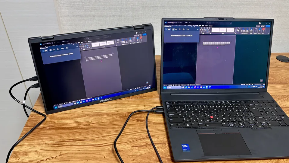 25JAPANNEXT_JNDMDIPS156U_Windows接続片面表示_